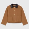 Manteau réversible avec col amovible Manteau réversible avec col amovible