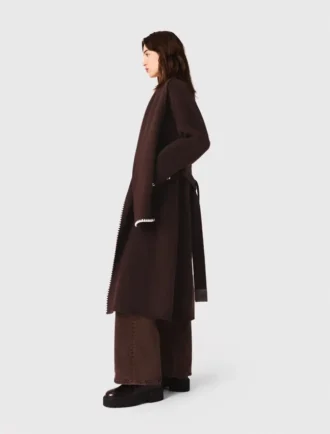 Manteau réversible brodé