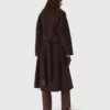 Manteau réversible brodé Manteau réversible brodé