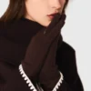 Manteau réversible brodé Manteau réversible brodé