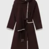 Manteau réversible brodé Manteau réversible brodé