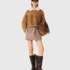 Manteau réversible en peau de mouton Manteau réversible en peau de mouton