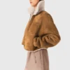 Manteau réversible en peau de mouton Manteau réversible en peau de mouton