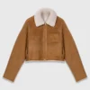 Manteau réversible en peau de mouton Manteau réversible en peau de mouton