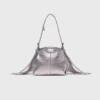 Micro-sac Miss M en cuir métallisé Micro-sac Miss M en cuir métallisé