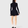 Mini-jupe à taille élastiquée