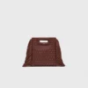 Mini M Bag en cuir avec clous Mini M Bag en cuir avec clous