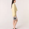 Mini M Bag en cuir gaufré avec chaîne Mini M Bag en cuir gaufré avec chaîne