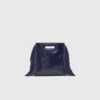 Mini M Bag en cuir Naplak