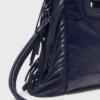 Mini M Bag en cuir Naplak