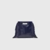 Mini M Bag en cuir Naplak