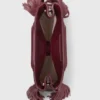 Mini M Bag en cuir verni