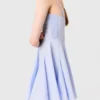 Mini-robe babydoll en coton Mini-robe babydoll en coton