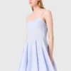Mini-robe babydoll en coton Mini-robe babydoll en coton