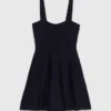 Mini-robe babydoll en maille Mini-robe babydoll en maille