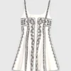 Mini-robe à bretelles brodée