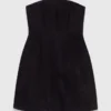 Mini-robe bustier en lin Mini-robe bustier en lin
