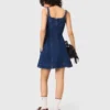 Mini-robe en denim Mini-robe en denim
