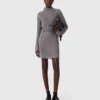 Mini-robe en maille 2 en 1 Mini-robe en maille 2 en 1