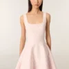 Mini-robe en maille jacquard Mini-robe en maille jacquard