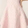 Mini-robe en maille jacquard Mini-robe en maille jacquard