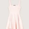Mini-robe en maille jacquard Mini-robe en maille jacquard
