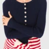 Mini-robe en maille à jupe évasée
