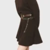Mini-robe en mélange de yak