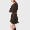 Mini-robe en mélange de yak