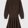 Mini-robe en mélange de yak