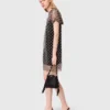 Mini-robe en tulle brodée Mini-robe en tulle brodée