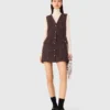 Mini-robe en tweed Mini-robe en tweed