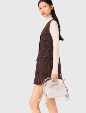 Mini-robe en tweed