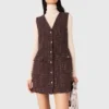 Mini-robe en tweed Mini-robe en tweed