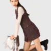 Mini-robe en tweed Mini-robe en tweed