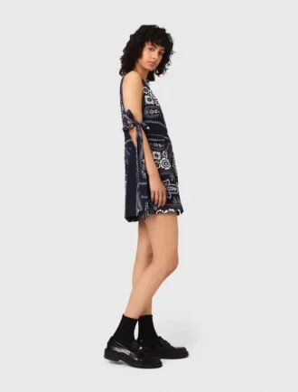 Mini-robe imprimé bandana