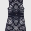 Mini-robe imprimé bandana