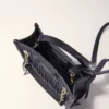Mini sac cabas en cuir matelassé