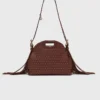 Mini sac en cuir clouté Miss M