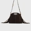 Mini sac en cuir suédé Miss M