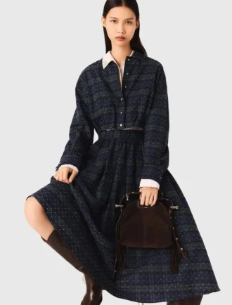Mini sac en cuir suédé Miss M