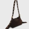 Mini sac en cuir suédé Miss M