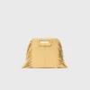 Mini sac M en cuir craquelé mat Mini sac M en cuir craquelé mat