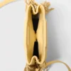 Mini sac M en cuir craquelé mat Mini sac M en cuir craquelé mat