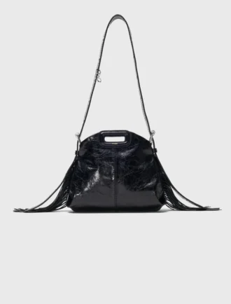 Mini sac Miss M en cuir craquelé