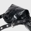 Mini sac Miss M en cuir craquelé