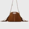 Mini sac Miss M en daim surpiqué Mini sac Miss M en daim surpiqué