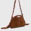 Mini sac Miss M en daim surpiqué Mini sac Miss M en daim surpiqué