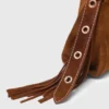 Mini sac Miss M en daim surpiqué Mini sac Miss M en daim surpiqué