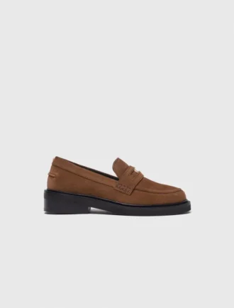Mocassins en daim